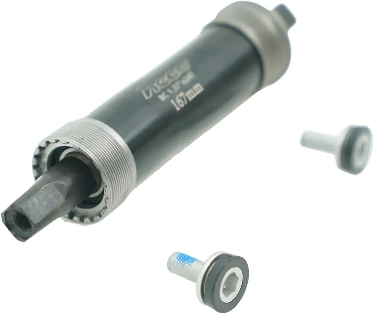 MICARGI BB-B911-167 Bottom Bracket Steel Threaded Cartridge Shell Width 120mm Axle Length 167mm all the bikes bicycleaccessories