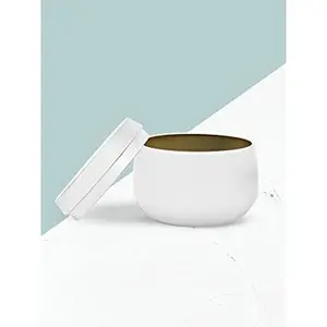 Elegant 4oz Tin Candle Package Blank