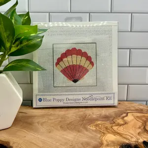 Scallop Needlepoint Kit
