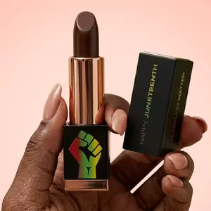 Kandi Koated Commemorative Juneteenth Lipstick - Special Edition Creamy Matte Lipstick Kandi Burruss | Creamy Texture, Rich Color, Paraben-Free, Cruelty-Free | Luxury Packaging | Beauty & Makeup