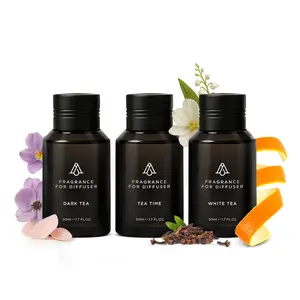 AromaPlan Tea Collection Home Fragrance Kit - 3x45ml Natural Scented Oils Scent Freshener Set