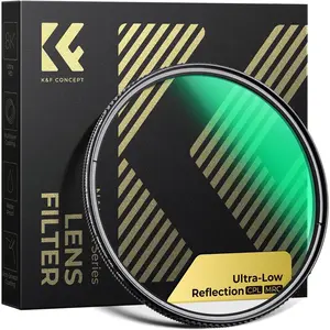 K&F CONCEPT 77mm Ultra-Low Reflectivity Circular Polarizers Filter 28 Multi-Layer Coatings Ultra-Slim High Definition Polarizing Camera Lens Filter (Nano-X Series)