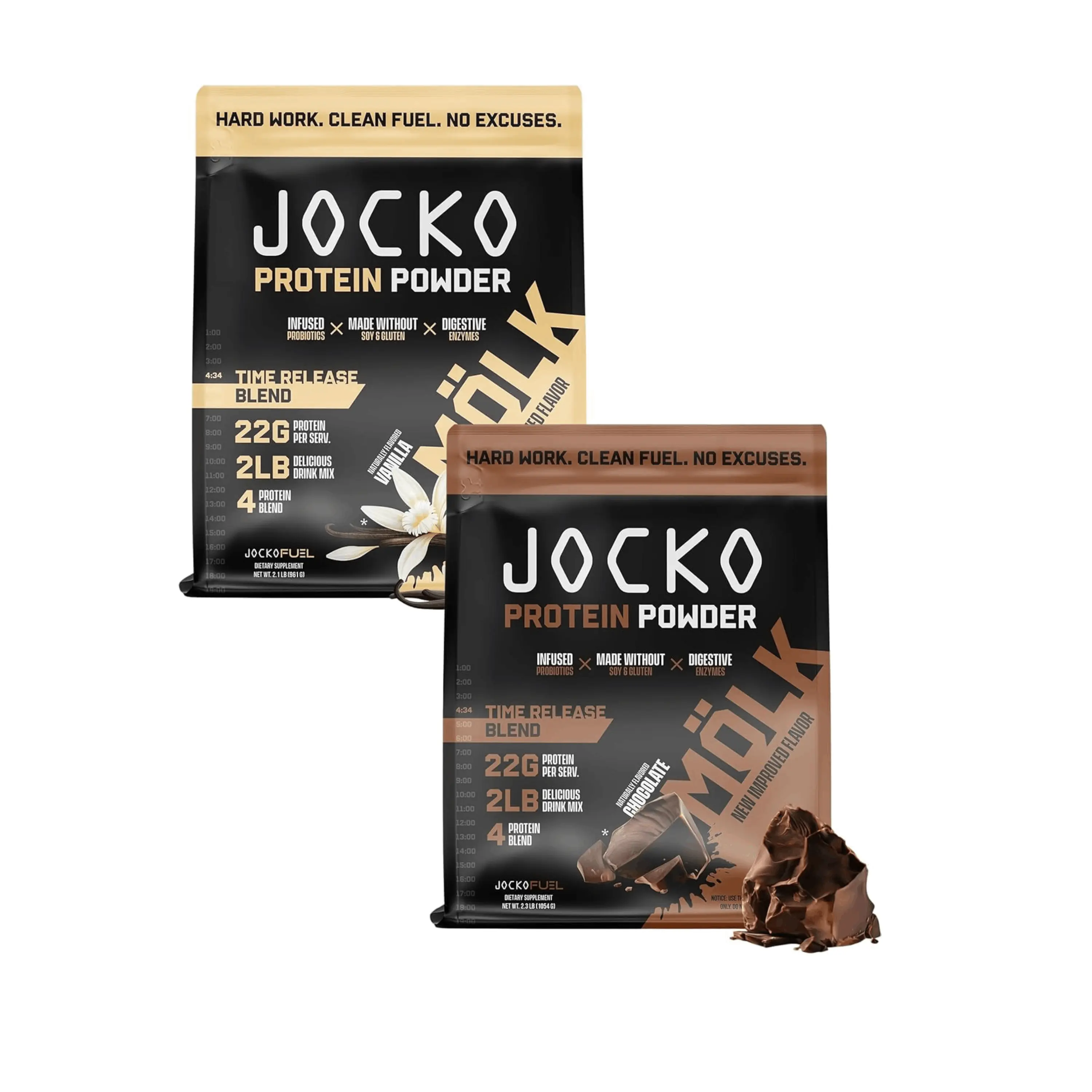 Fan Favorites - Chocolate and Vanilla Milkshake