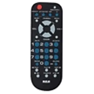 Rca Rcr504Br Black Universal Remote 4 Function