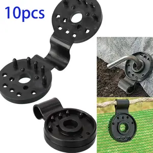 10-Pack Sunshade Net Clamps, UV Protection Clips for Greenhouses, Patios, Balconies, Succulent & Flower Gardens, Wind & Pest Nets