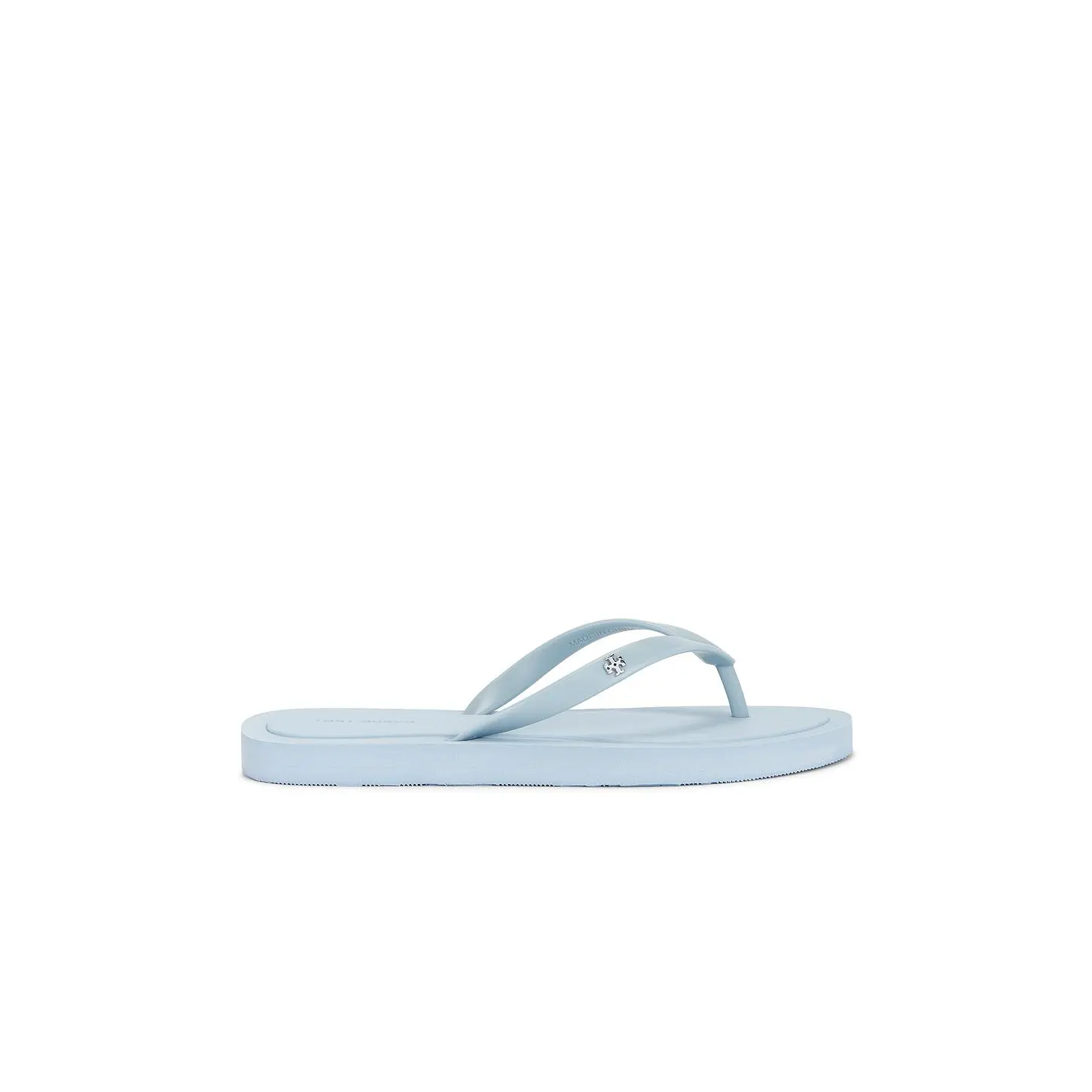 Tory Burch Kira Padded Flip Flop in Aria Blue & Silver