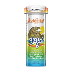 Cloud 9 Hybrid Blend - Premium Catnip, Sunflower Petal, Rose Petal & Marshmallow Leaf Blend