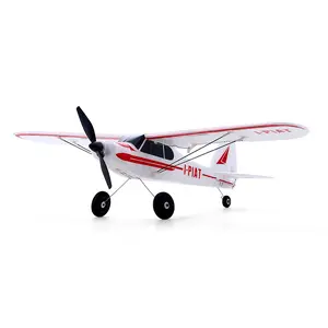 FMS 500mm PA-18 Super Cub RTF（RTF = plane, remote, battery, battery charger）