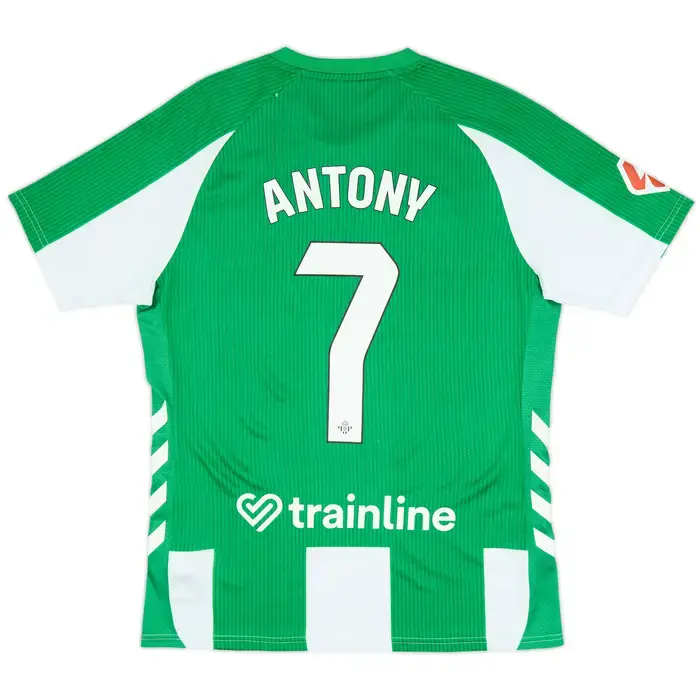 ANTONY #7 - BETIS Home Soccer Jersey Full Logo