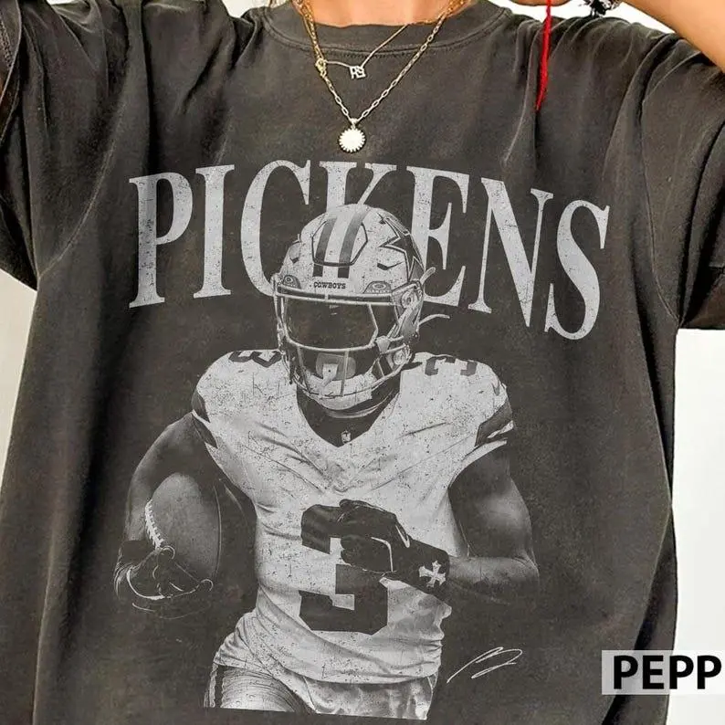 Comfort Colors George Pickens Dallas Vintage T-Shirt, Game Day Shirt, Football T-Shirt, Unisex Gifts For Football Fan