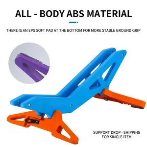 ELOOP The adjustable bicycle floor stand is suitable for 16-29 inch mountain and road bikes. It is foldable and portable, making it ideal for indoor and outdoor garage storage (green)