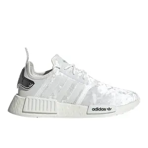 adidas Womens Nmd R1 Lace Up Sneakers Shoes Casual - White