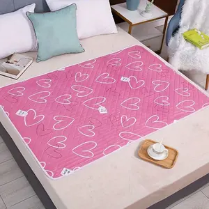 Reusable Leak-Proof Menstrual Pad, Waterproof Washable Mattress Pad, Mattress Protector, Suitable For Women To Use During Menstruation, Incontinence, Bedwetting, Adults And Elderly