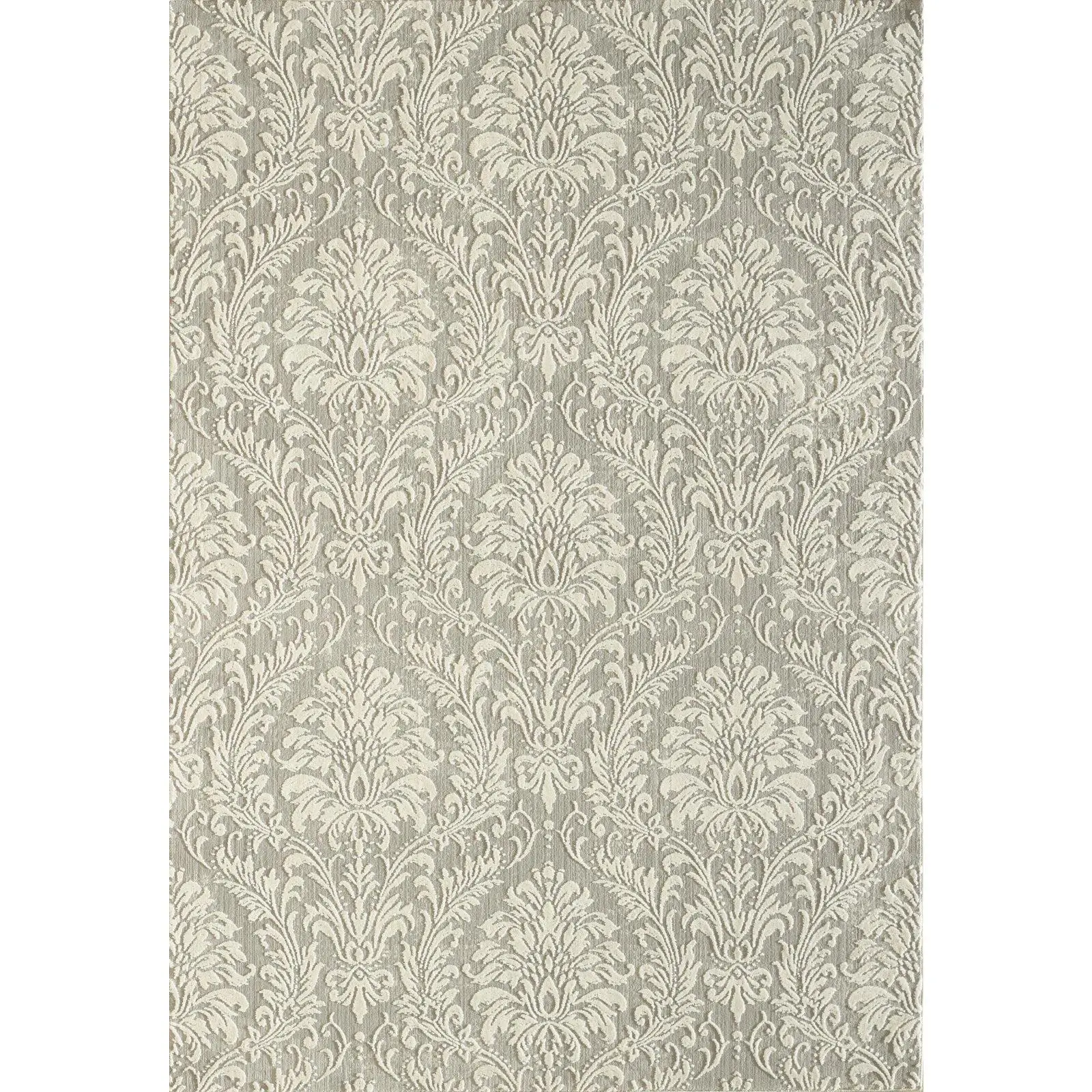 Dynamic Rugs Quartz 27020 Light Grey Traditional Machine-Made Rug