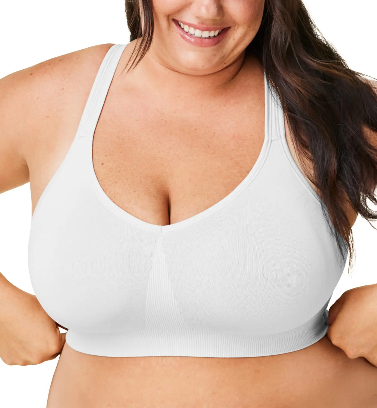 BRAVADO! DESIGNS Everyday Sculpt FULL CUP Wire-Free Bra (11011VFC) - Lily White