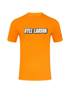 McLaren Indy Car Kyle Larson T-Shirt - Papaya