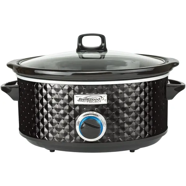 Brentwood Appliances RA50073 7 qt Slow Cooker - Black
