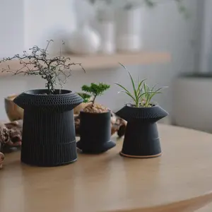 Revolve Self-Watering & Air Pruning Planters | Modern Indoor Plant Pots for Healthy Growth, Durable Material