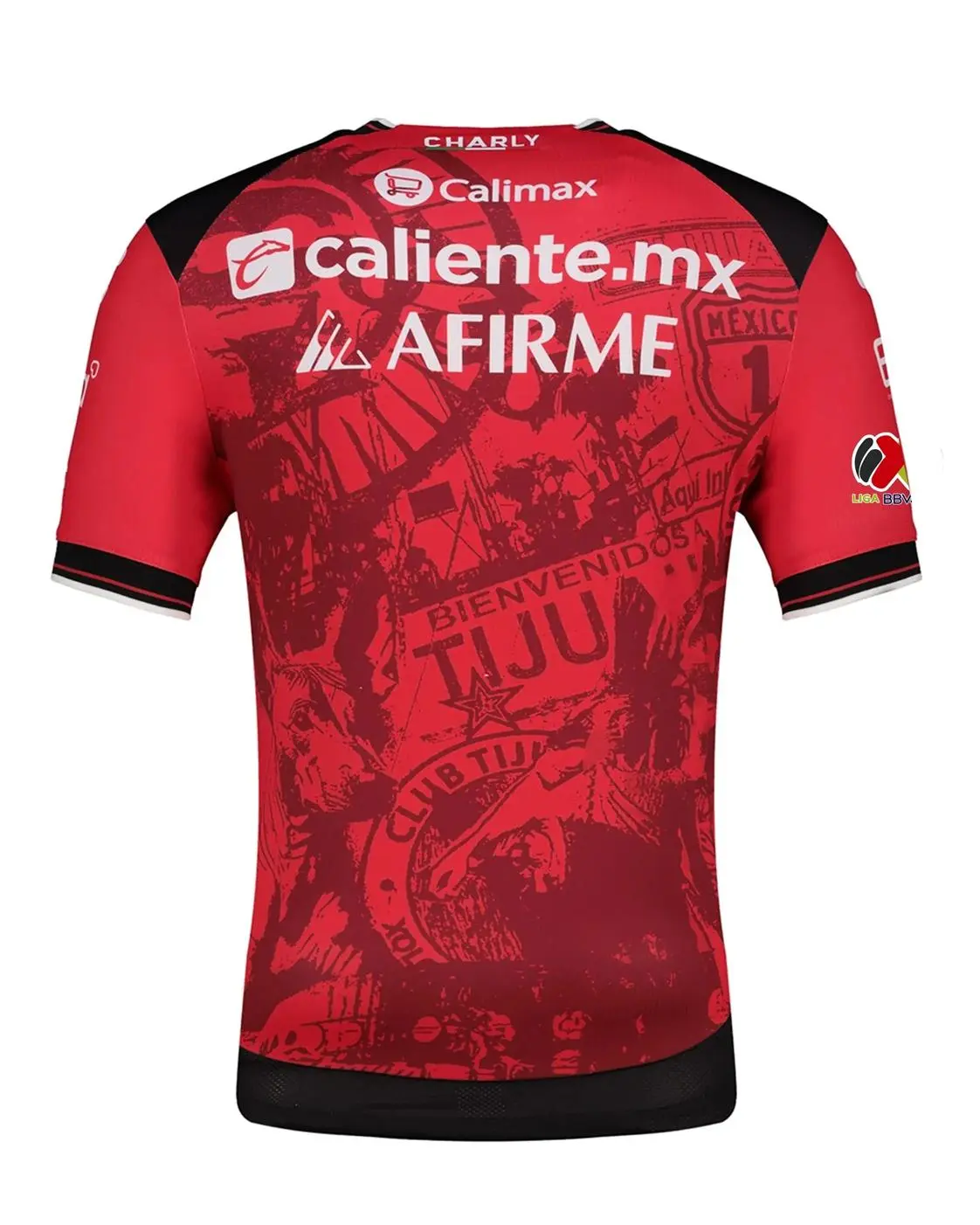 Charly Men's Club Tijuana Xolos Home Soccer Jersey 2025/2026 | Liga MX Fan Shirt