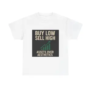 Assets Over Aesthetics-Unisex Heavy Cotton Tee