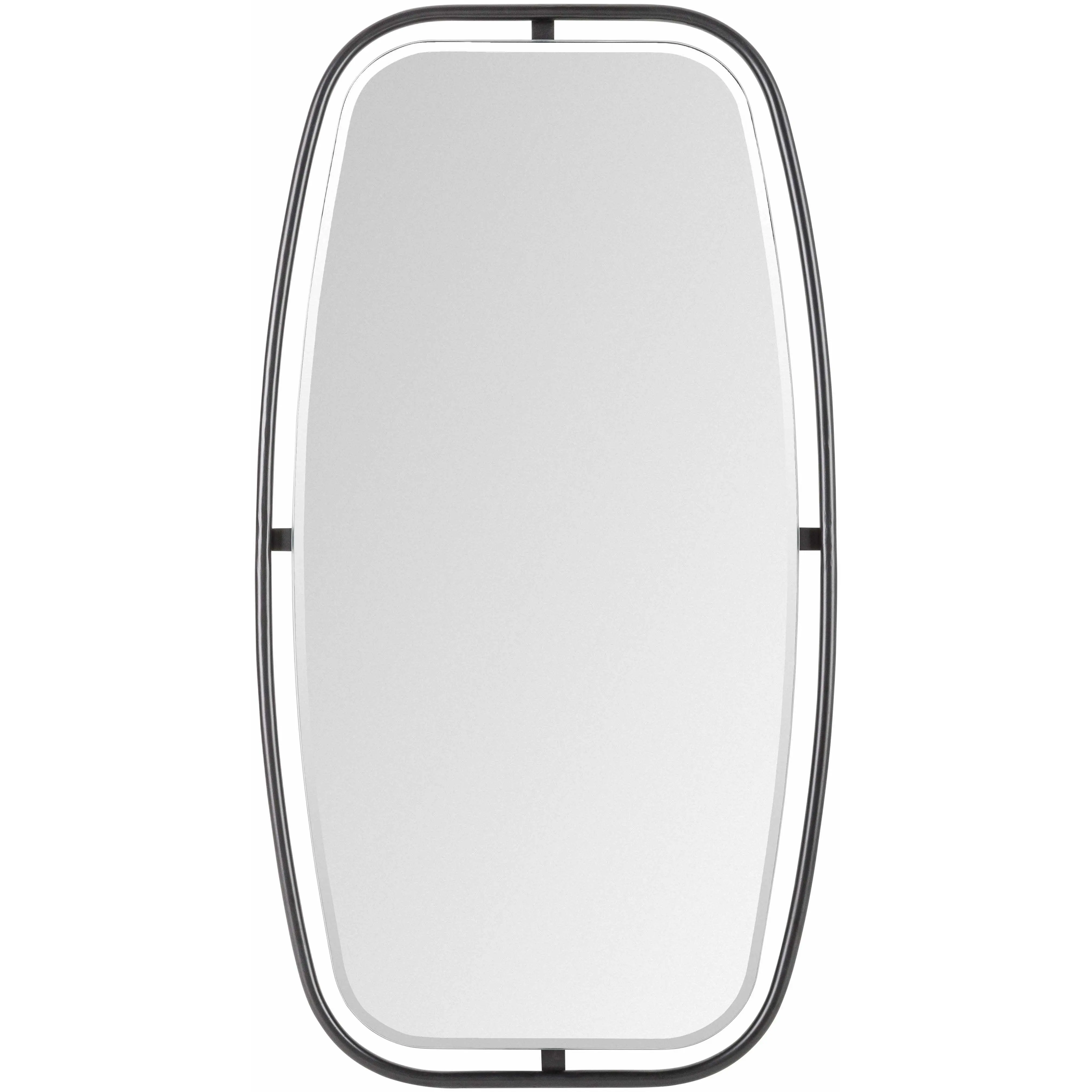 Gautampura Carved Metal Rectangular Mirror