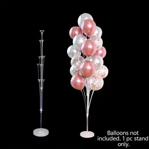 Balloon Stand Kit with Water Base, Reusable Balloon Column Support for Party Wedding Birthday Decor, Balloon Arch Kit, Balloon Decorations Kit