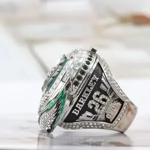 Wing Pop-Up Design Ring, Solid Wood Box, New Design, Player No. 1 & No. 26, Size 8-14, Unique Jewelry Gift Idea