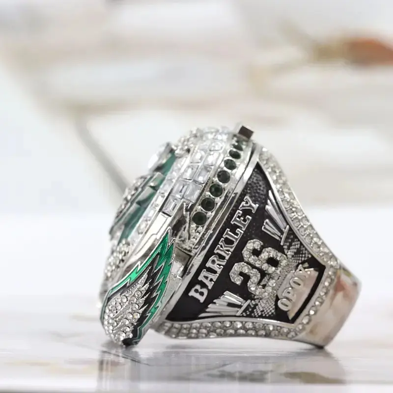 Wing Pop-Up Design Ring, Solid Wood Box, New Design, Player No. 1 & No. 26, Size 8-14, Unique Jewelry Gift Idea, Bronze Ring