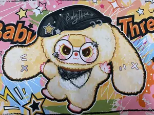 LISM Babythree Table mat Toy doll ，Tabletop ornament，Desktop decorations