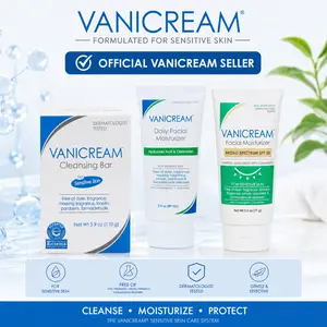 Vanicream Sensitive Skin Complete Care Bundle – Cleansing Bar, Daily Facial Moisturizer & SPF 30 Facial Moisturizer