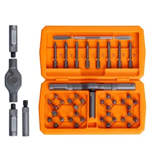 NexTech Tools 43-in-1 Precision Screwdriver Kit – Detachable Ratchet Handle with Magnetic Bits | Multi-Purpose DIY Repair Tool Set for Computer, Phone, Watch & Glasses | Durable Hand Tool Kit for Technicians