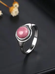 1pc Rings Natural Round Tiger Eye Labradorite Simple Ring for Women Amethyst Jewelry Wedding Party Wholesale Statement Rings