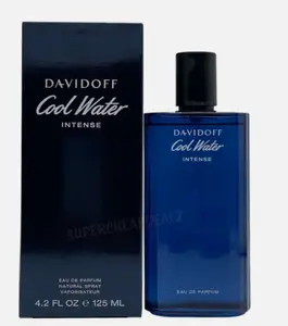 Cool Water Intense by Davidoff for Men 4.2 oz EDP Spray 100% Authentic