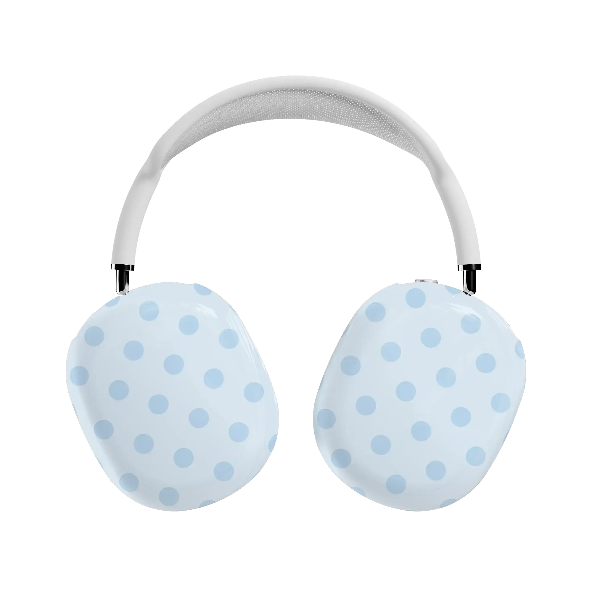 Spotted in SoHo | Light Blue Polka Dot AirPods Max Case