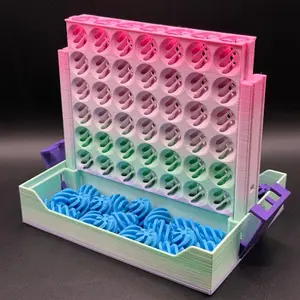 3D Spiral Connect Four - Fun strategy game with a twist.