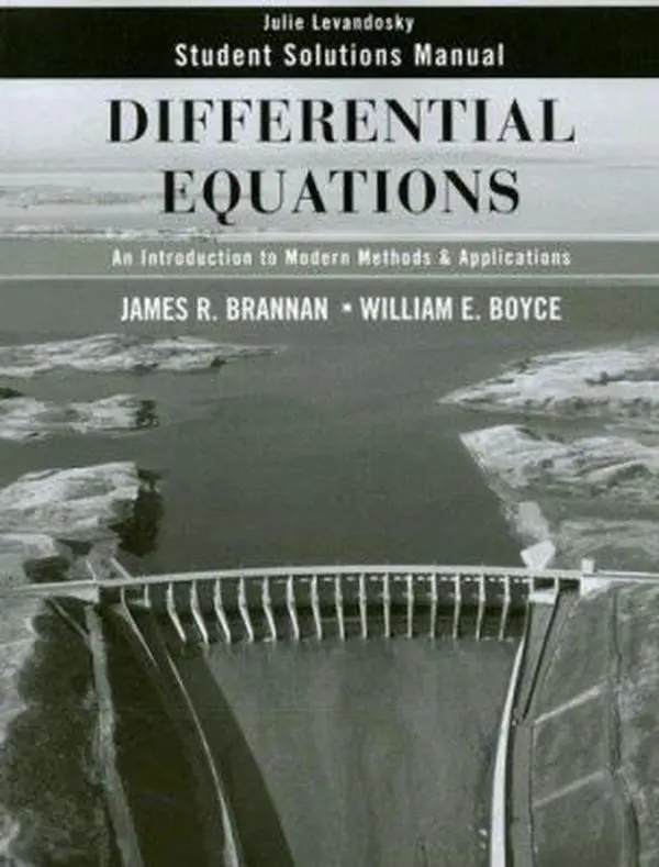 USED-Differential Equations, Student Solutions Manual: An Introduction to Modern Methods and Applications by James R. Brannan (Paperback)