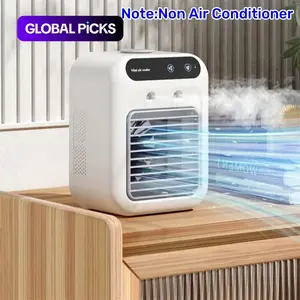 Portable Air Conditioner, USB Powered Air Cooler Fan, Water Cooling Fan, Air Conditioning for Room Office, Camping & Hiking Supplies