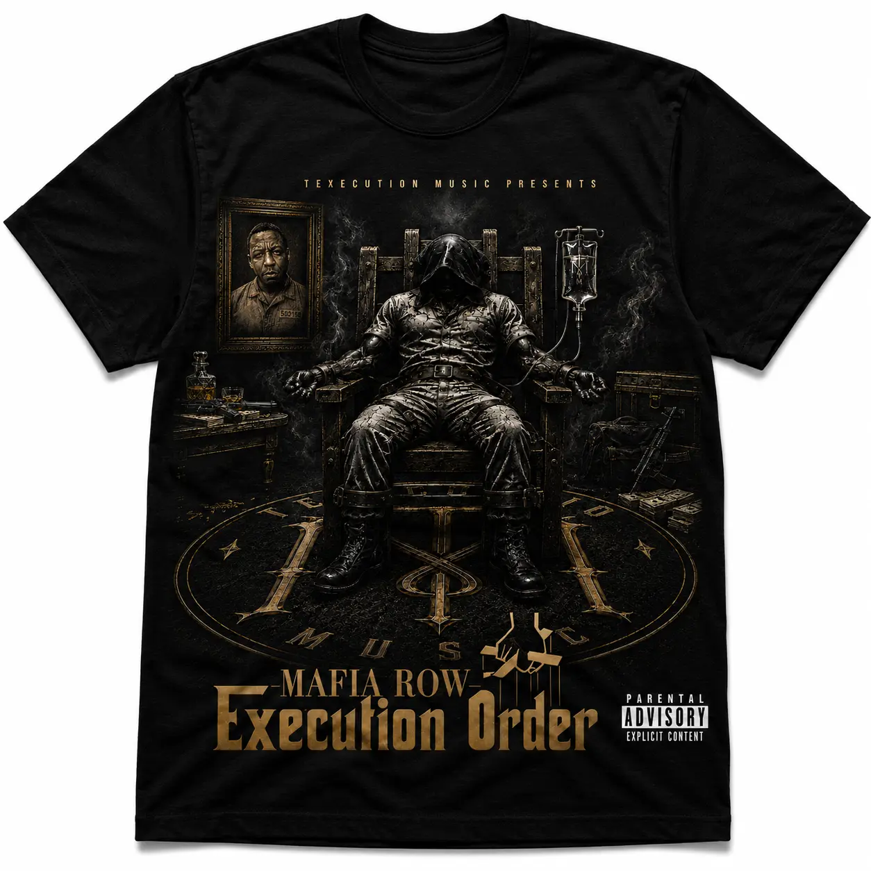 Execution Order T - Shirt Menswear Top
