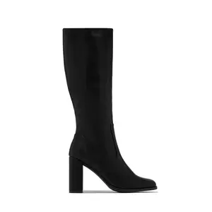Paula Block Heel Boots - Black