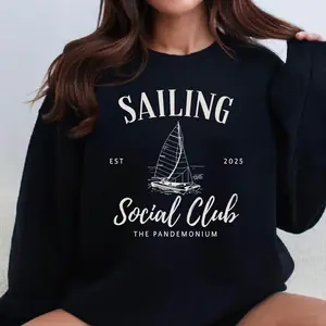 OSRS Sailing Social Club TShirt, RuneScape Sailing Skill Inspired Sweatshirt, Old School RuneScape Gamer Shirt, Unisex Sweatshirt Hoodie