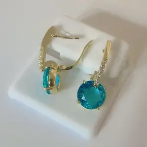 Light blue earrings