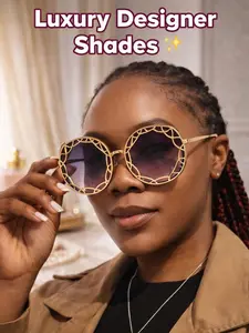 Golden Halo Luxe Suglasses