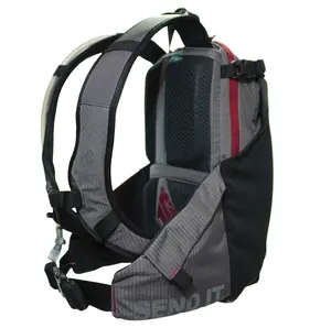Send It Defender 15 Hydration Backpack with 2 Liter Hydrapak Bladder Maroon