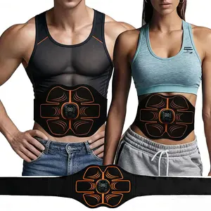 Smart Abdominal Muscle Massager, Home Use Shaping Waist Belt, 10 Massage Modes, 30 Adjustable Strength Levels, Muscle Stimulation Exercise Tool for Men & Women