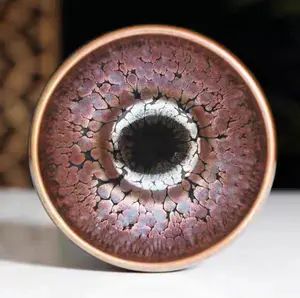 tulip handmade cup color change special porcelain tea water crafts