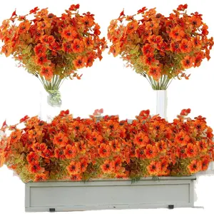 No-Water Never-Fade Beauty Perfect 7-Branch Fake Flower for Table Mantel Entryway Decorative Fruit Plants White Ornaments room decor for men fall decorations flowers bouquet