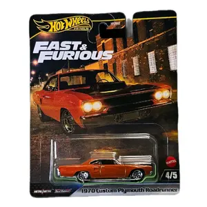 2025 Hot Wheels Premium Fast Furious ' 1970 Custom plymouth roadrunner Diecast Metal Car Diecast Collectible