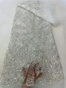 Beaded Lace Fabric (Prestige) TA7826