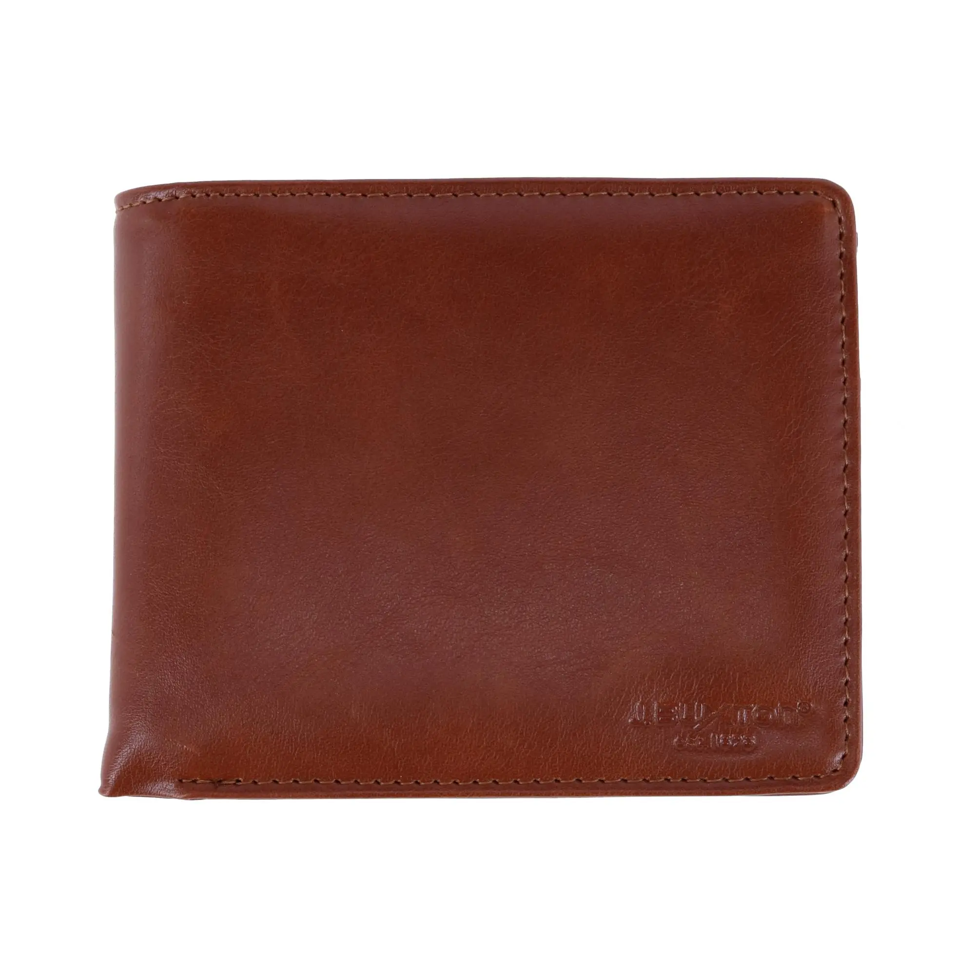 Buxton Men's RFID Distressed Vegan Leather Bifold Wallet, Bifold Wallets, Wallet Cards, One Size