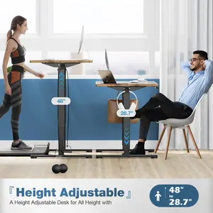 Electric Height Adjustable Standing Desk ,Modern Adjust table Sit to Stand Desk Computer Ergonomic Computer Workstation Gifts